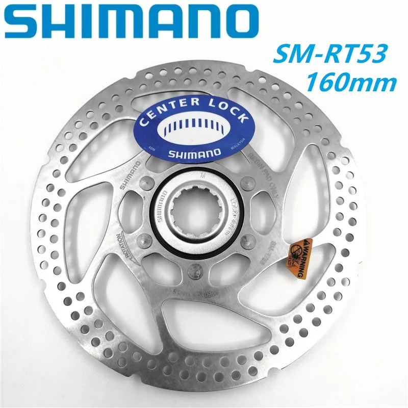 SHIMANO 160 мм RT53 RT54 велосипедный Центральный замок дисковый тормоз ротор MTB горного