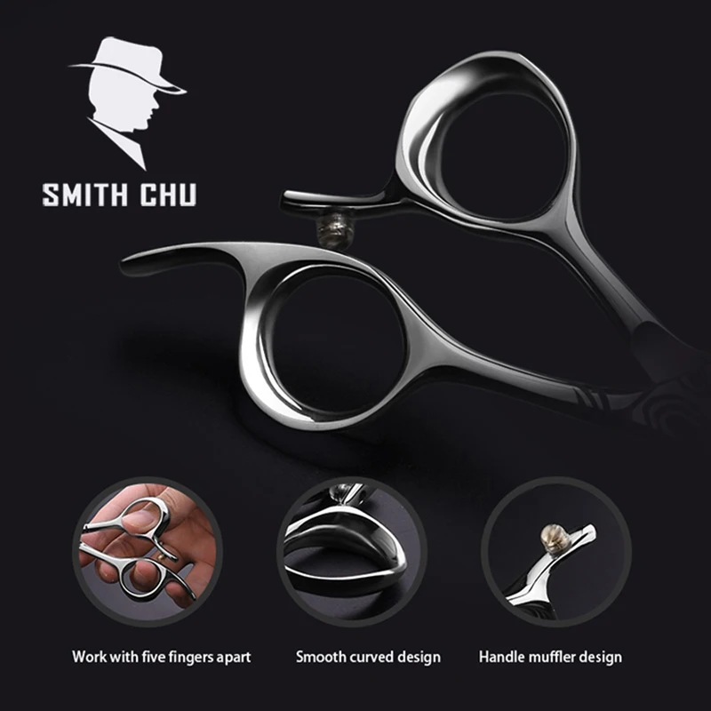 Ножницы для парикмахерских Damacus Smith Chu 6 дюймов 440C нержавеющая сталь