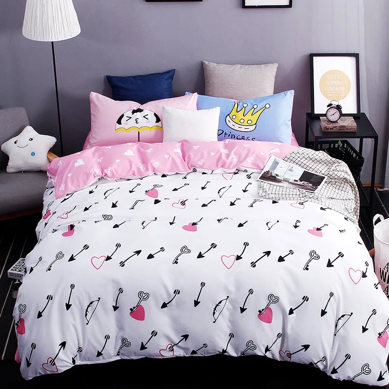 JaneYU fabric Home Textile dinosaur bedding sets 4pcs/set 3D Reactive Printed Bedding Set Bedclothes Suit | Дом и сад