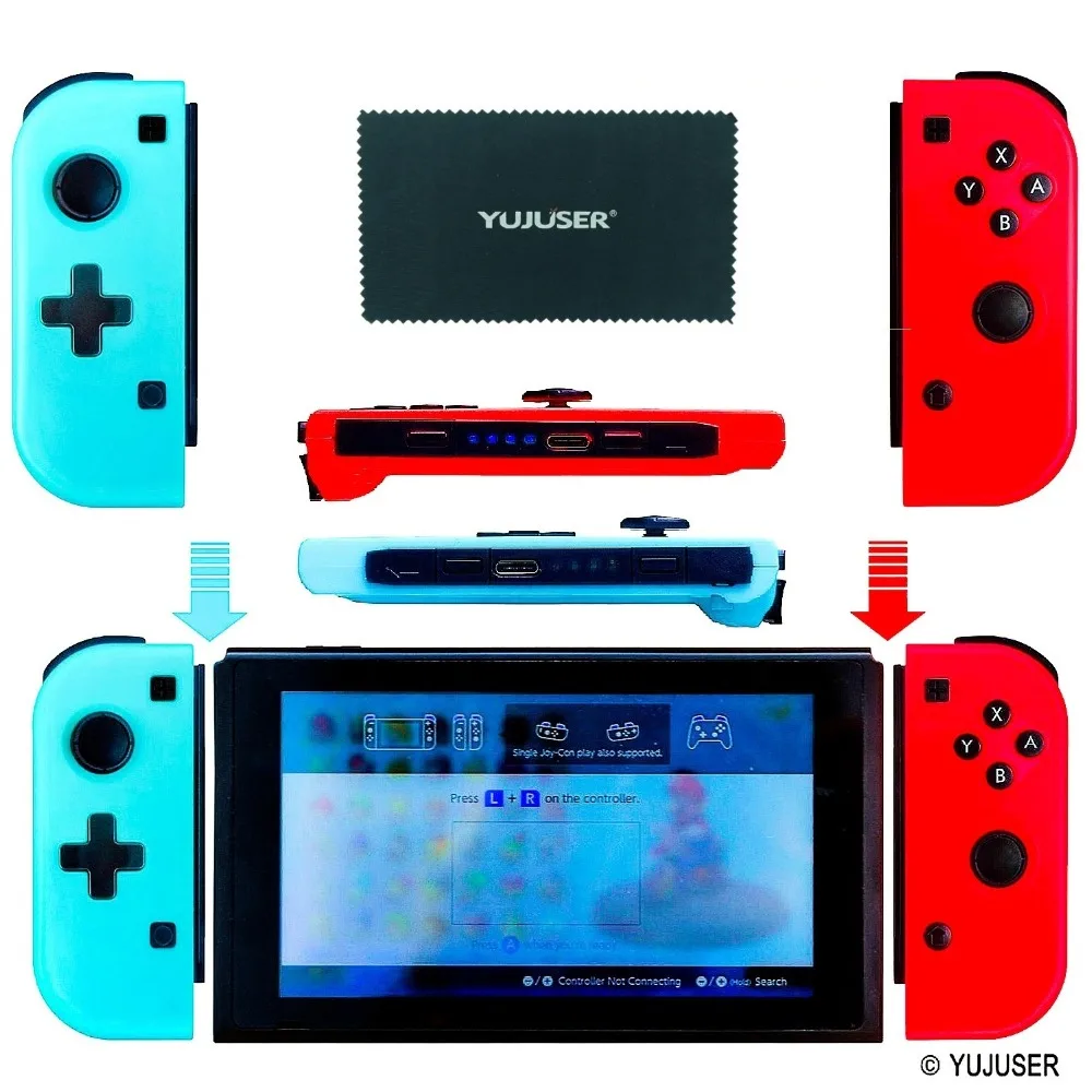 Три версии беспроводного Bluetooth сменного контроллера для kingd Switch Joystic Joy-con ДЛЯ NS Nitendo Switch Pro контроллер