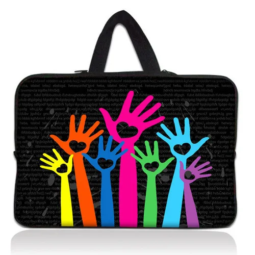 Бесплатная доставка Hands Up 17 &quot17 3&quot крутой кот ноутбук Мягкий рукав сумка чехол +