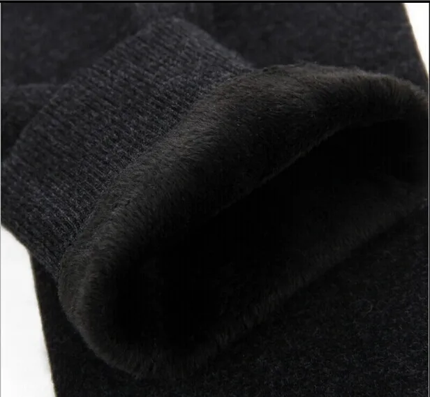 Бесплатная Доставка зима Теплая Мужчины плюс кашемировые леггинсы Леггинсы