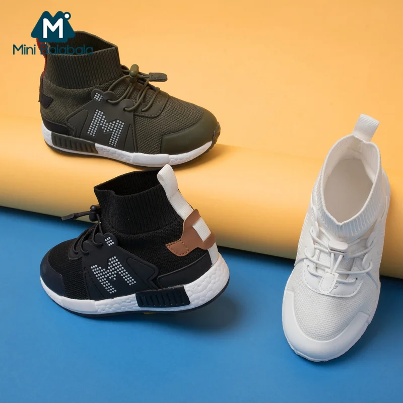 Зимние Детские Модные сапоги Mini Balabala 2018 до середины икры брендовые зимние для