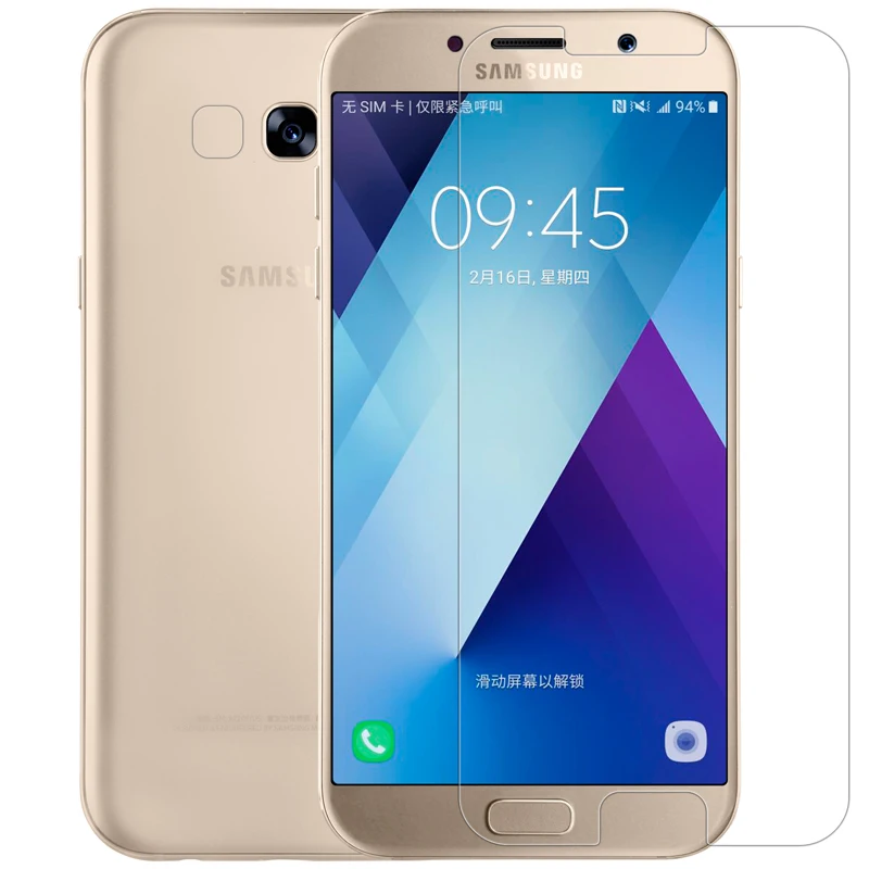 Закаленное стекло для Samsung A3 2017 2.5D 9H Премиум Защитная пленка Galaxy A320 (2017) 4 7 дюйма|film