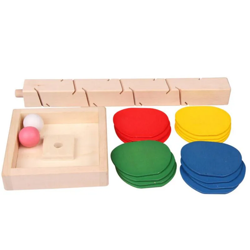Деревянное дерево мраморный шар трек конструктор игра для детей