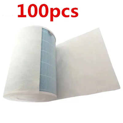 

100pcs 68x30cm electrostatic cotton for xiaomi mi air purifier pro / 1 / 2 universal brand air purifier filter Hepa filter