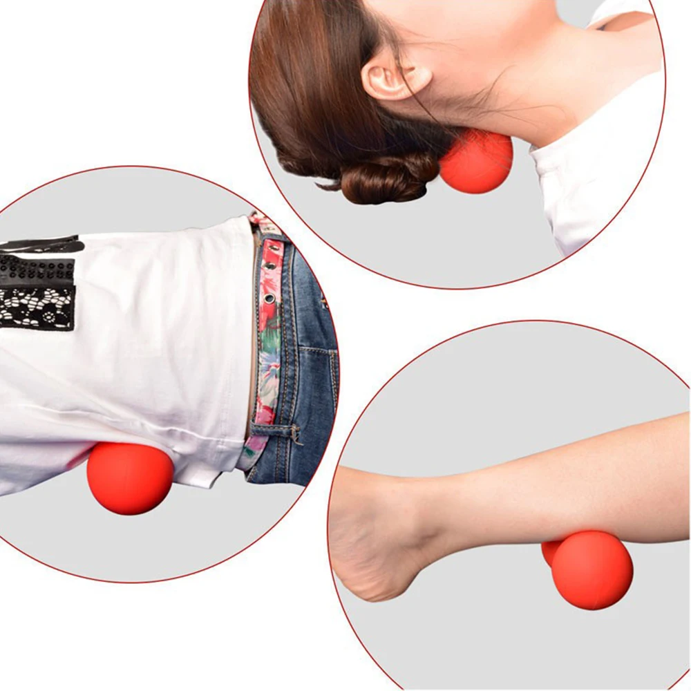 Силиконовый Эластичный массажный шарик арахиса для йоги ролики точечная терапия