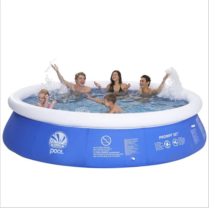 

Summer portable 4.5*0.9m can accommodate1-14 people multi-person pool adult thickening super large home Inflatable swimming pool