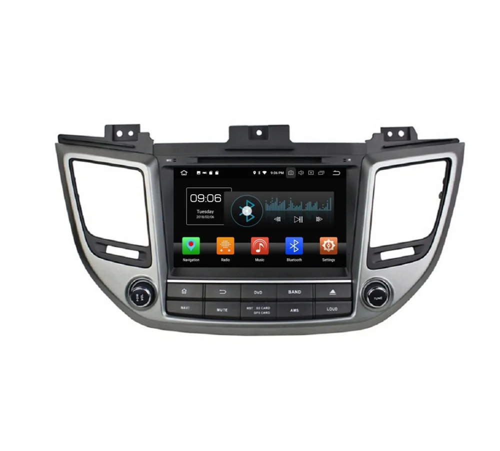

Автомобильный DVD-плеер, IPS экран 4 Гб + 32 ГБ, Восьмиядерный процессор Android 8,0, радио, GPS, Wi-Fi, Bluetooth, ТВ, USB, для Hyundai Tucson ix35 2015, 2016