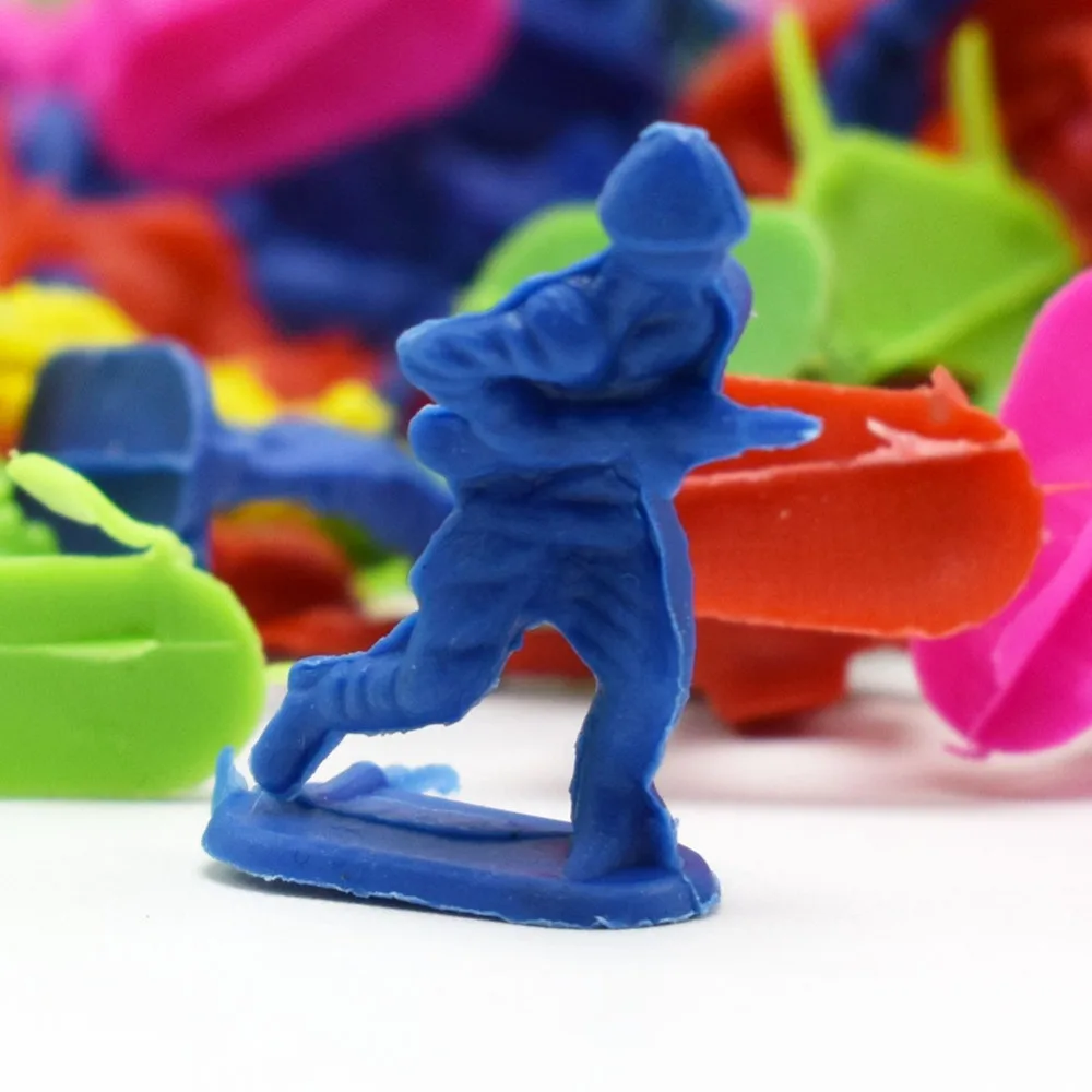 30 шт./лот военные пластиковые игрушки солдаты армейские мужские фигурки в позы