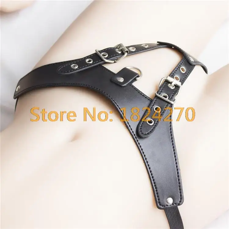 Пояс верности из искусственной кожи Женский пикантное нижнее белье сдержанное