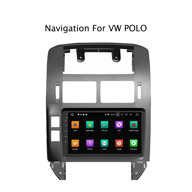 9 &quot4 г ОЗУ 32 ПЗУ Octa Core Android 8 0 Автомобильная dvd навигационная система для VW Polo 2004 2010