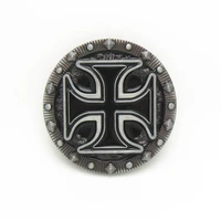 western round keltic cross knot belt buckle germanic style metal for men 4cm wide belt men women jeans accessories