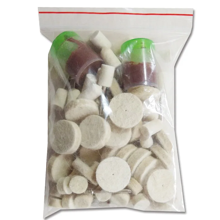 78 шт. Профессиональный гравиевый шерстяного фетра полное функционирование