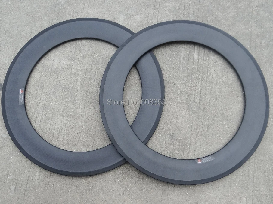 FLX-RIM-C08: углеродный матовый велосипедный дорожный велосипед 700C Clincher обод колеса 88