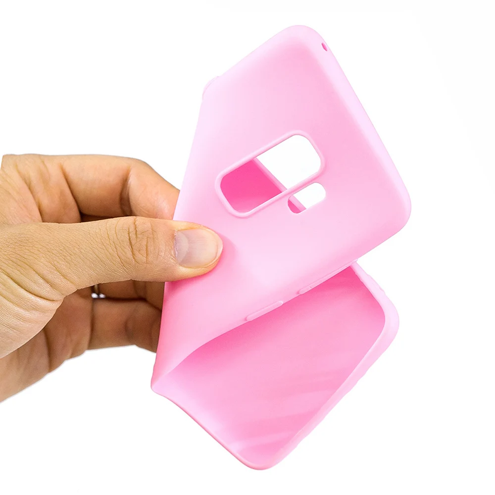 TPU Soft Cover For Samsung Galaxy S8 S9 Plus A5 J5 2017 A7 A8 A6 J6 2018 Case Fundas Note 9 8 S7 S6 Edge |