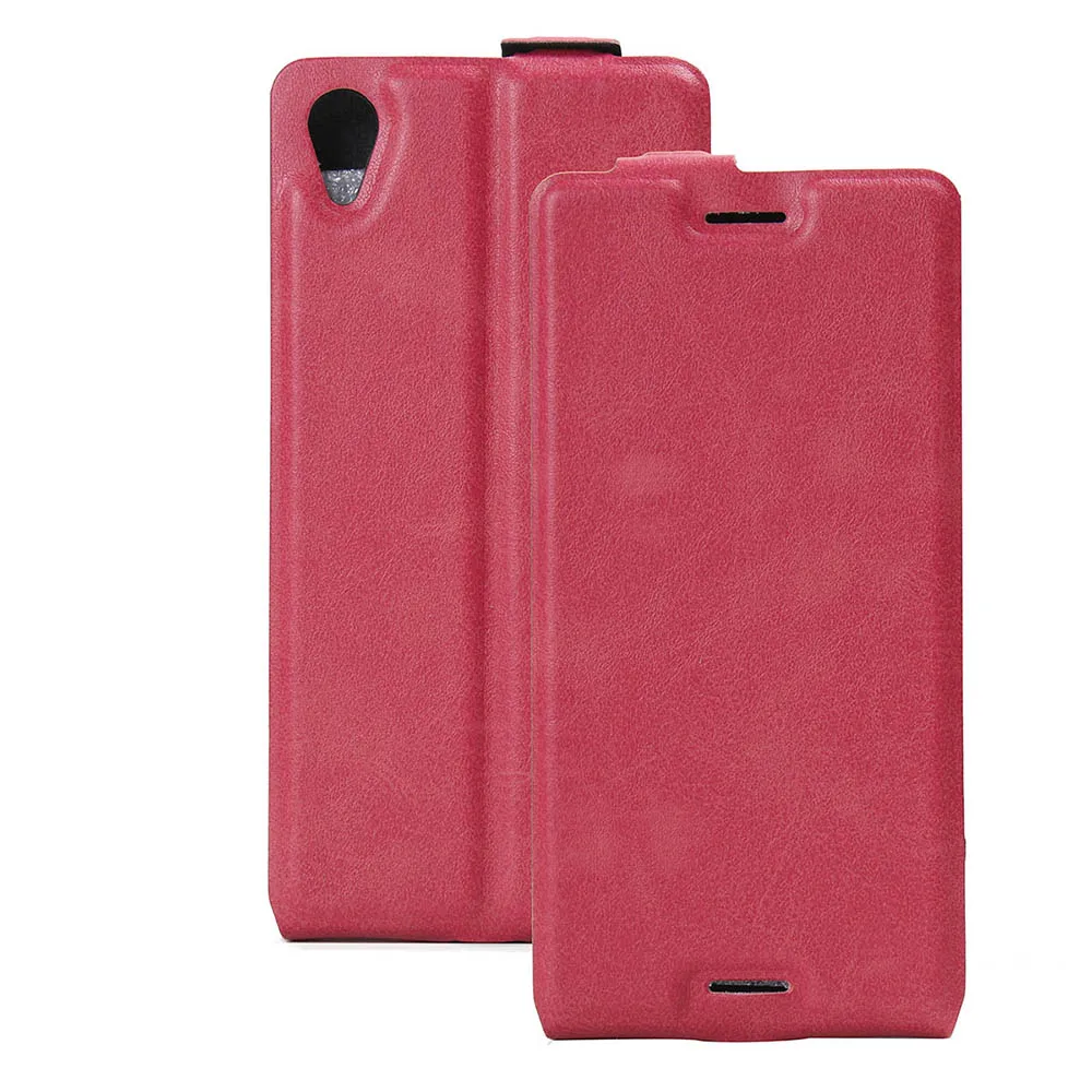 Simple Vintage Flip Leather Case Cover For Sony Xperia X F5121 / Dual F5122 (5.0 Inch) |