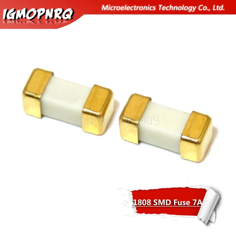10 шт. 1808 Littelfuse быстродействующий SMD SMT 7A 125 В предохранитель для поверхностного