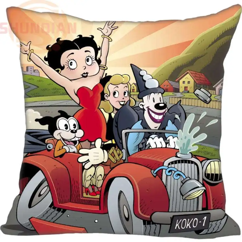 Новинка Betty Boop декоративная Свадебные наволочки индивидуальный подарок для наволочки 35X35 см, 40X40 см(с одной стороны