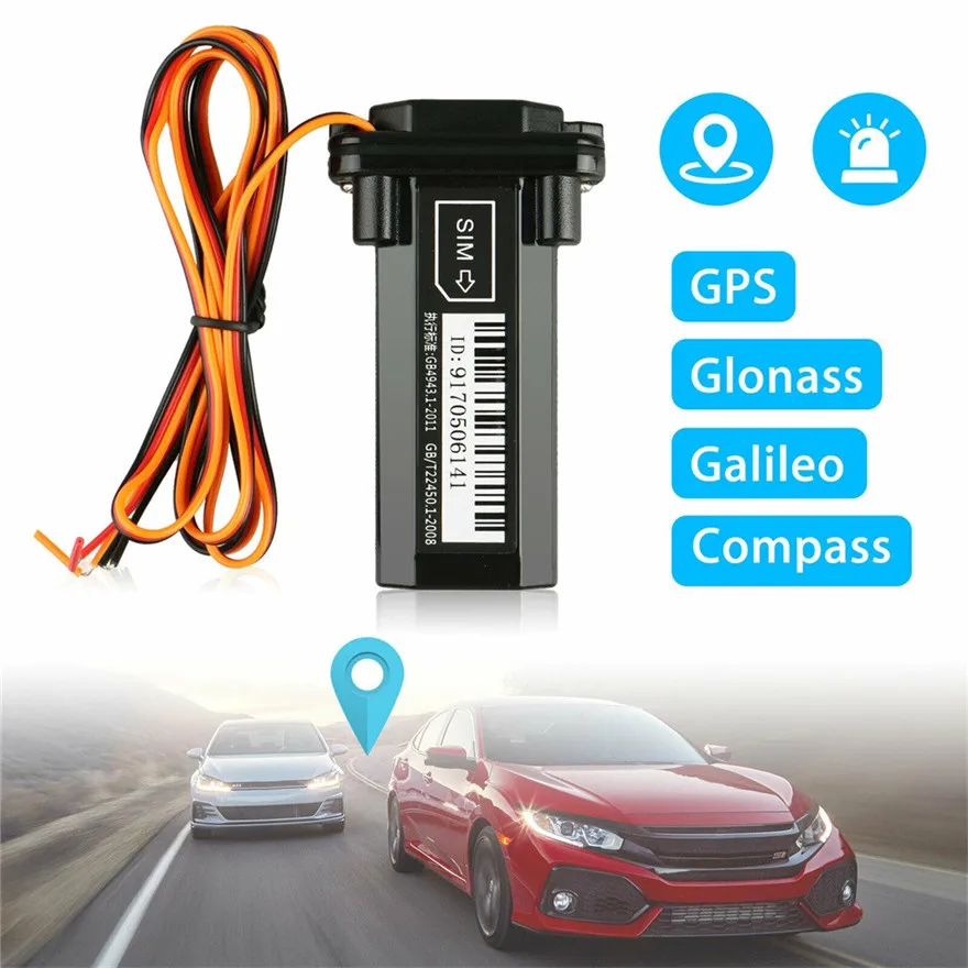 Абсолютно мощный в реальном времени gps GPRS GSM трекер для автомобиля/сигнализатор местонахождения на мотоцикл прочный высокое качество практичный l0503