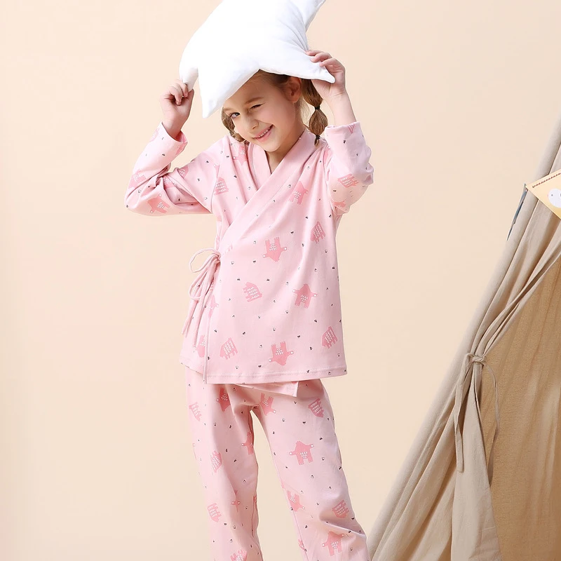 Детское кимоно Enfant Пижамный костюм с героями мультфильмов для мальчиков и