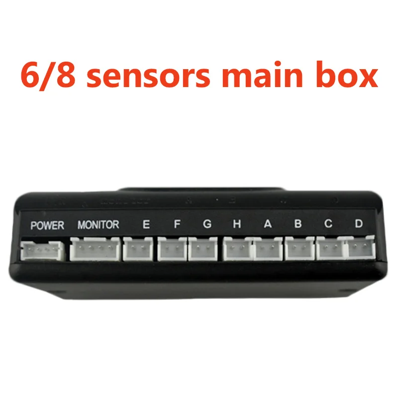 

High Quality Car Detector Parking Sensor Kit Best Selling 12V Reverse Assistance Backup Radar System 6/8 Sensors Main Box