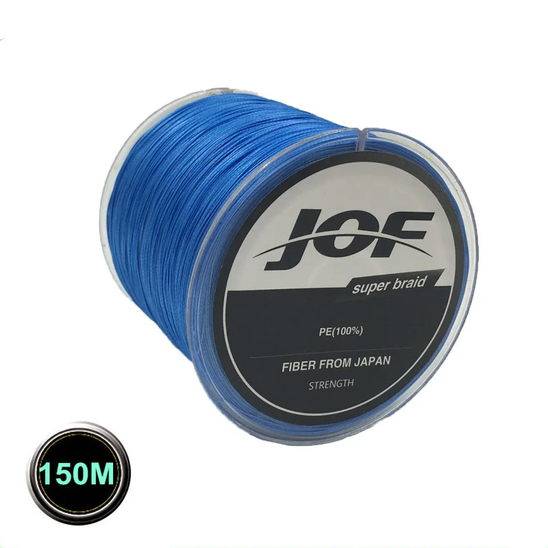 

8 Strands 150M Super Strong Japan Multifilament PE Braided Fishing Line Fly Lines Backing 30 40 50 60 80 120 150 200LB