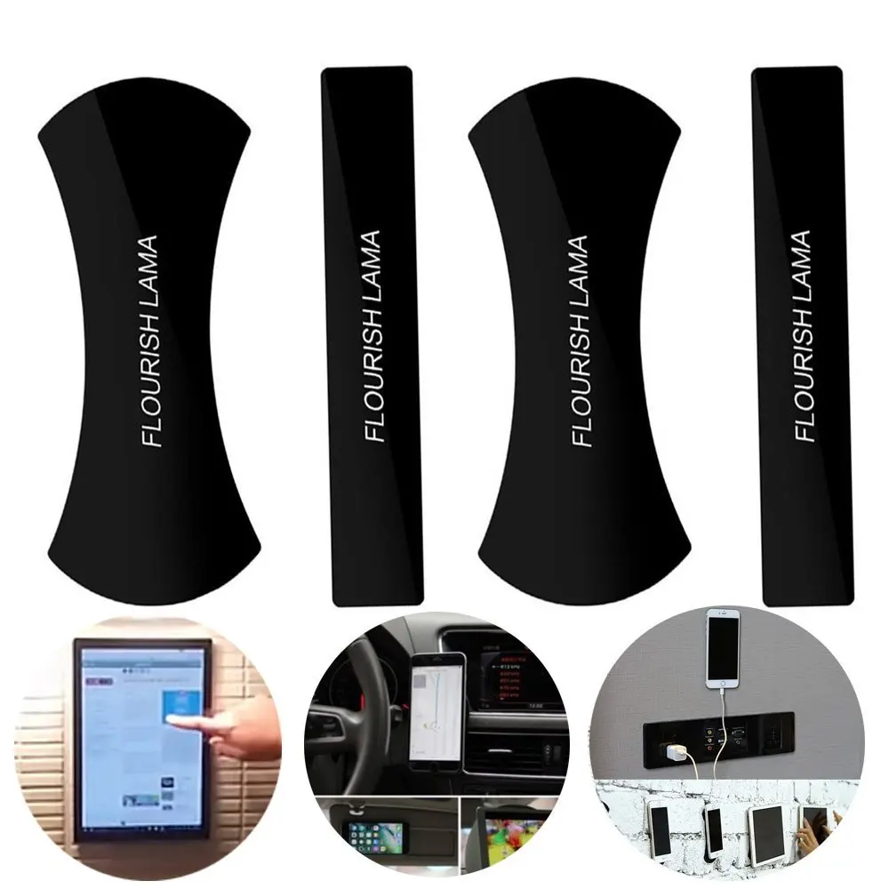 Magic Flourish Lama Nano Rubber Pad Folding Phone Holder Pegatina Couple No Trace Multi-Function Lentous Sticker | Мобильные