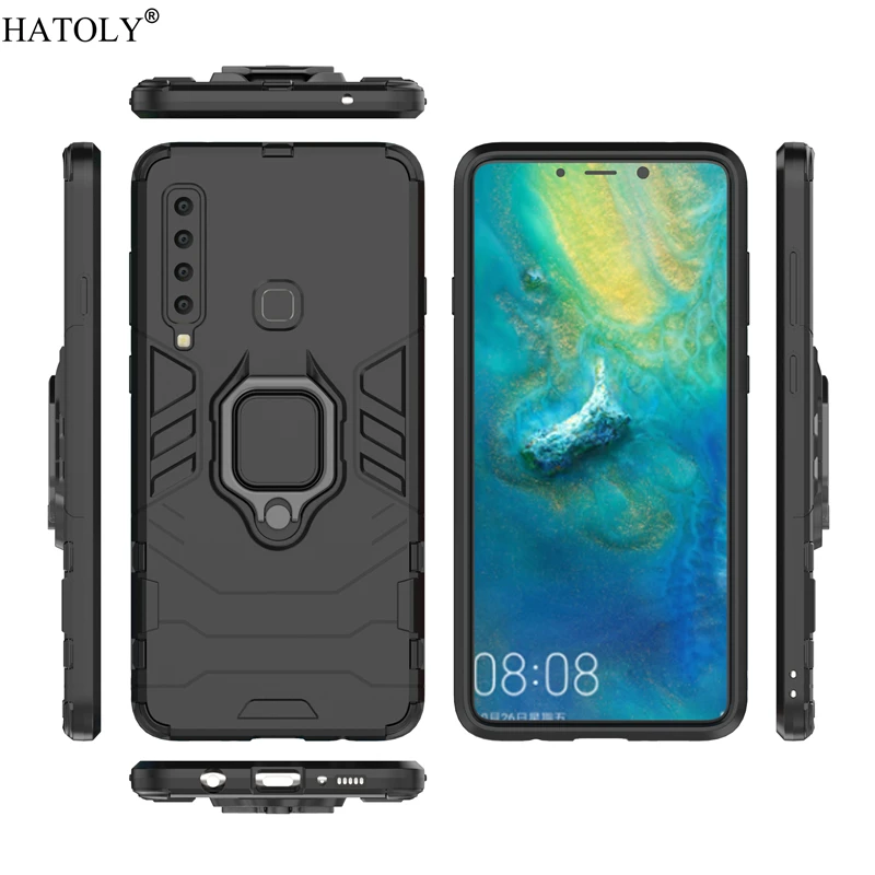 for samsung galaxy a9 2018 case cover for samsung galaxy a9 2018 finger ring phone case pc armor case for samsung galaxy a9 2018 free global shipping