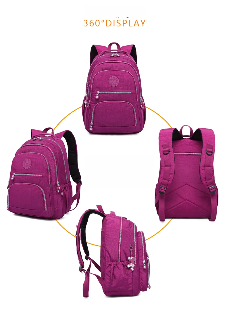 TEGAOTE, женский рюкзак, школьная сумка для девочек-подростков, Mochila Feminina Mujer, женский рюкзак для ноутбука, рюкзак для путешествий, женская сумка