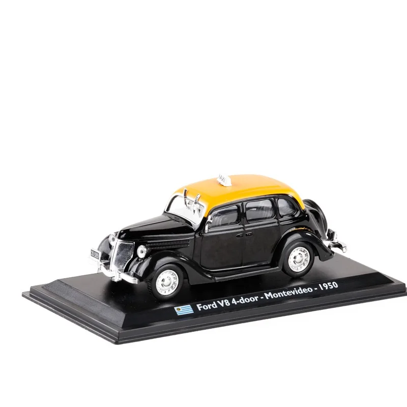 Ford V8 1:43 Leo модели такси Ford Toyota Renault FIAT литая модель автомобиля - Цвет: Ford V8