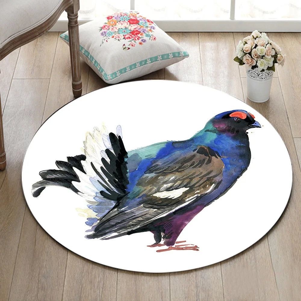 

Индивидуальные круглые детские напольные подушки для гостиной, коврики для ванной комнаты, Нескользящие ковры, коврик для офисной двери, ак...