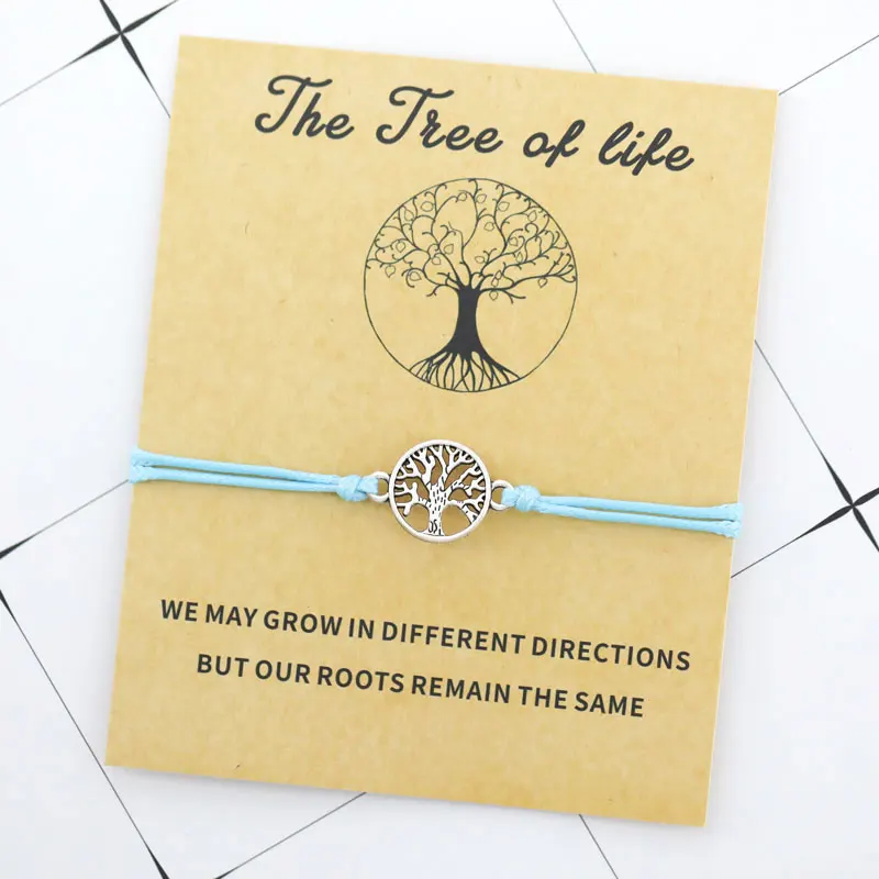 Женский и мужской браслет Lucky Tree of Life красный желаний подарок на лето|Браслеты с