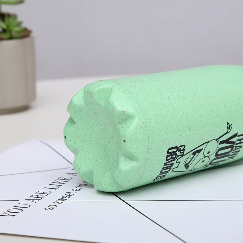 Joudoo 350 мл портативная веревка Милая бутылка для воды Пшеница ладан стеклянная бутылка для воды подружки невесты подарок 35