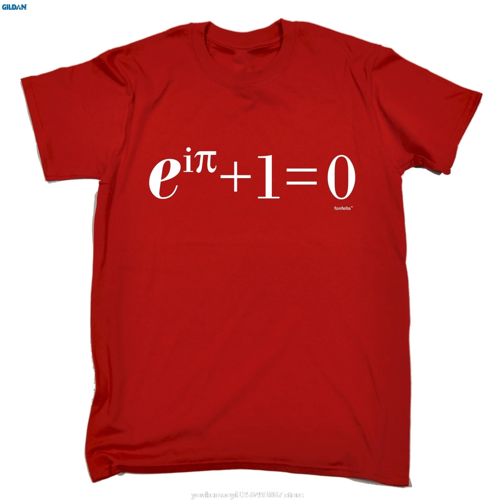 GILDAN Euler Equation футболка посвященная математике колледж умник учитель математики