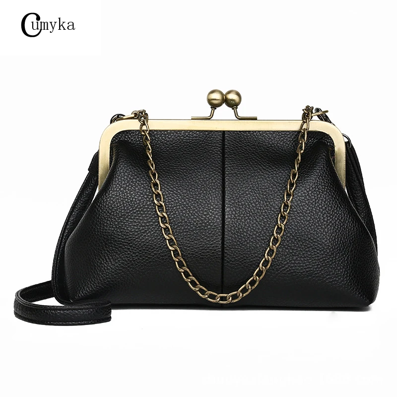 CUMYKA весенне-летняя новая женская сумка из искусственной кожи маленькая сумочка с
