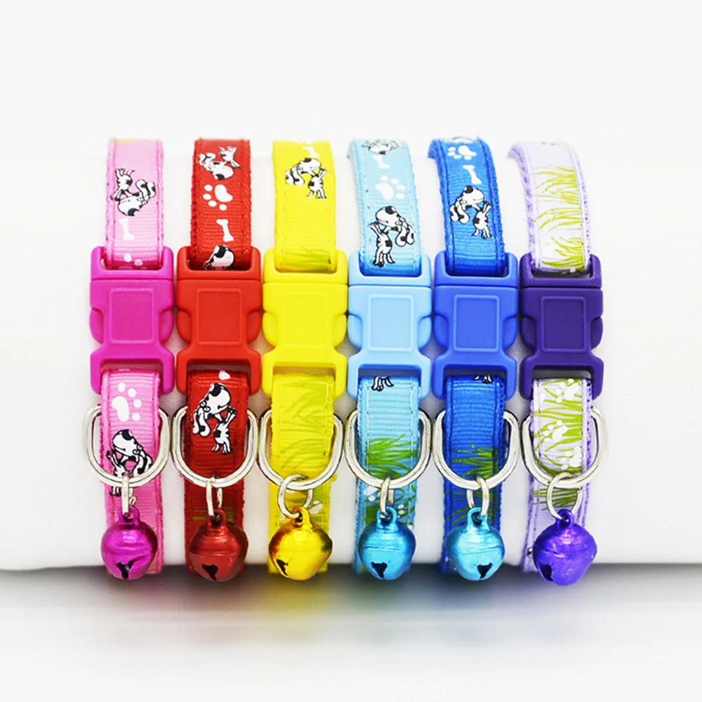 Нейлоновый ошейник для домашних животных 72 шт./лот нейлоновый собак щенков кошек