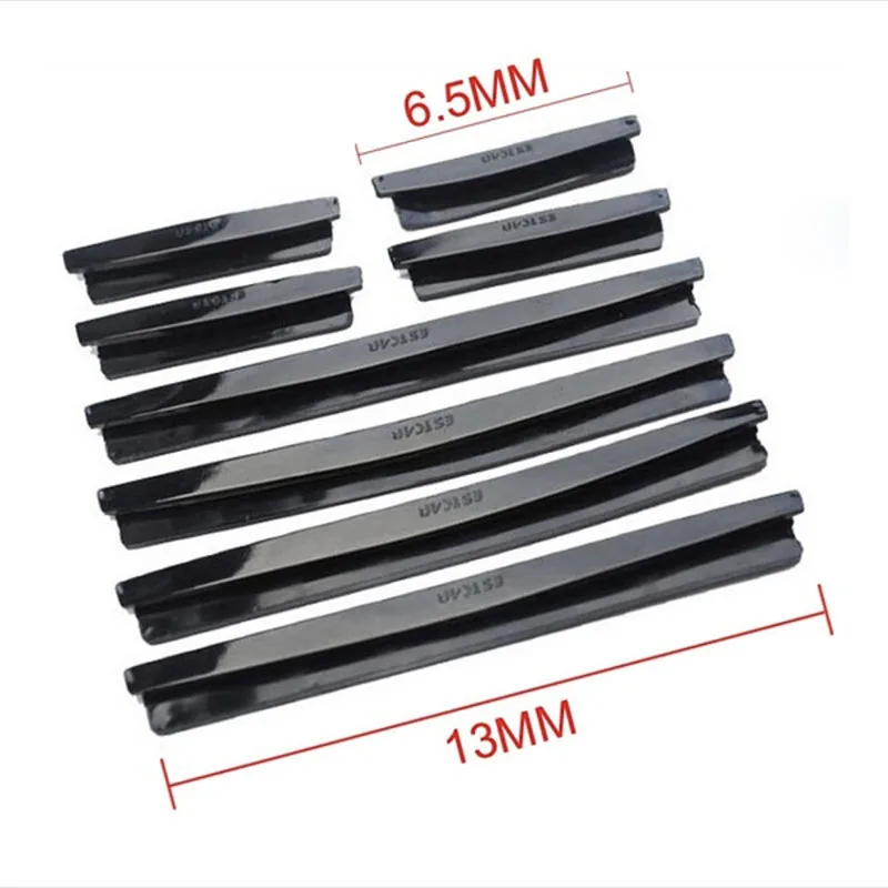 Car door edge guards trim molding protection auto strip scratch protector guard crash barriers sticker for all car 8pcs/set | Автомобили и