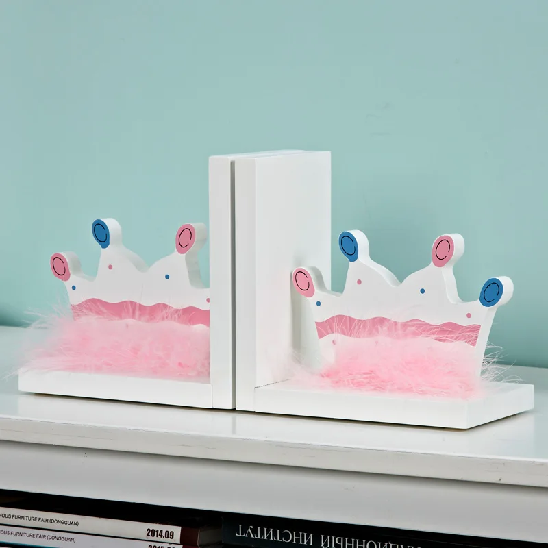 Украшение для дома фирменный дизайн детской короны книжные концы держатель
