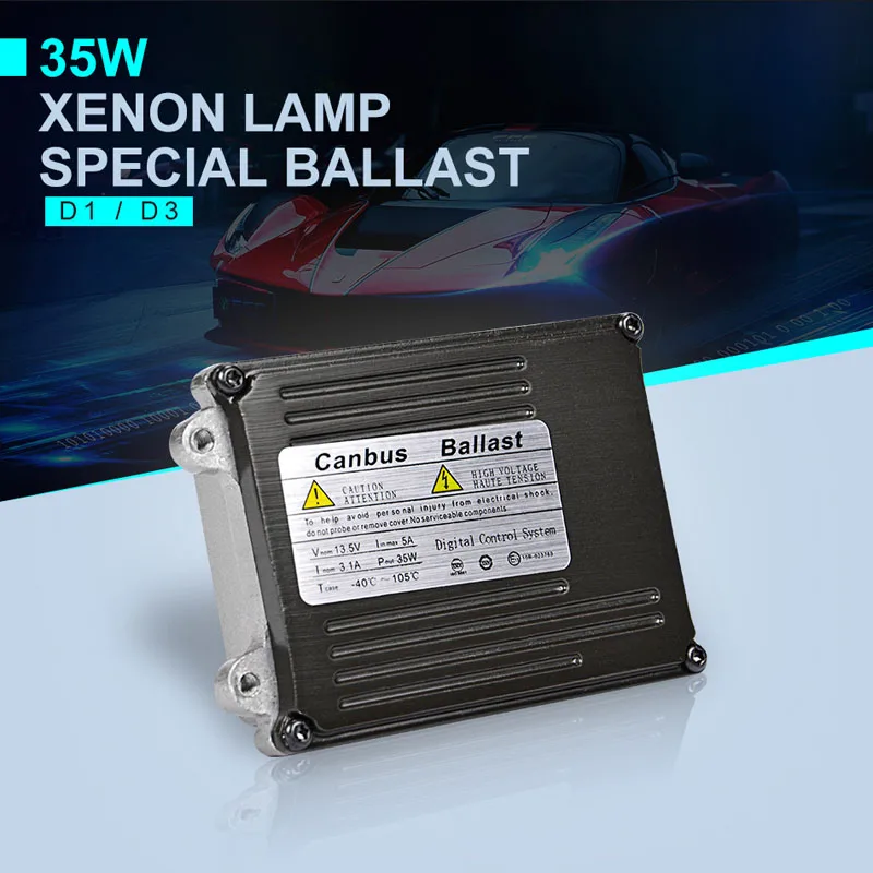 D1S D1R D1C D2S D2R D2C D3S D3R D3C D4S D4R D4C 35 Вт HID ксенон зажигания балласт с can-bus 12V 24V Автомобильный Стайлинг
