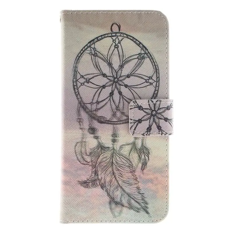 Campanula Retro Flip Case For Samsung Galaxy S9 S8 j8 A6 A8 Plus j3 j5 j7 Note 8 9 Dandelion PU Leather Wallet Phone Cover D26F - Цвет: Campanula