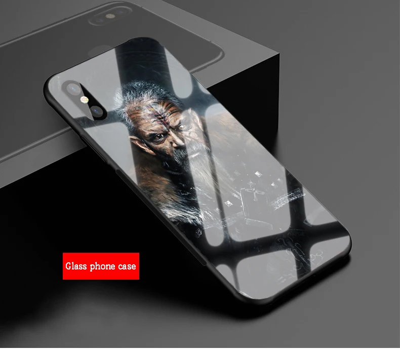 Рагнар Лодброк Викинги Роскошные закаленное стекло чехол для телефона iPhone 5 5C 5S SE