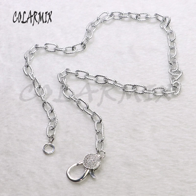 Ожерелье с кулоном из циркония золотистого цвета 4 шт.|Ожерелья подвеской| |