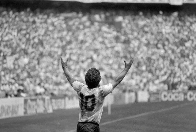 Maradona Футбол Звезда поп Шелковый плакат настенная живопись 24x36inch|Рисование и