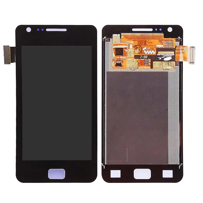 Рабочий AMOLED ЖК дисплей Замена для samsung Galaxy SII S2 i9100 с сенсорным экраном дигитайзер