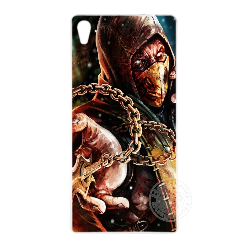HAMEINUO Scorpion Sub Zero Mortal Kombat x чехол для телефона sony xperia C6 XA1 XA ULTRA XP L1 X compact XR/XZ/XZS PREMIUM|case for