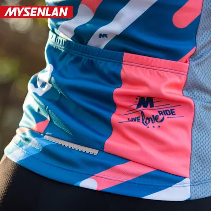 Летний велосипедный костюм MYSENLAN женский летний осенний с длинным рукавом