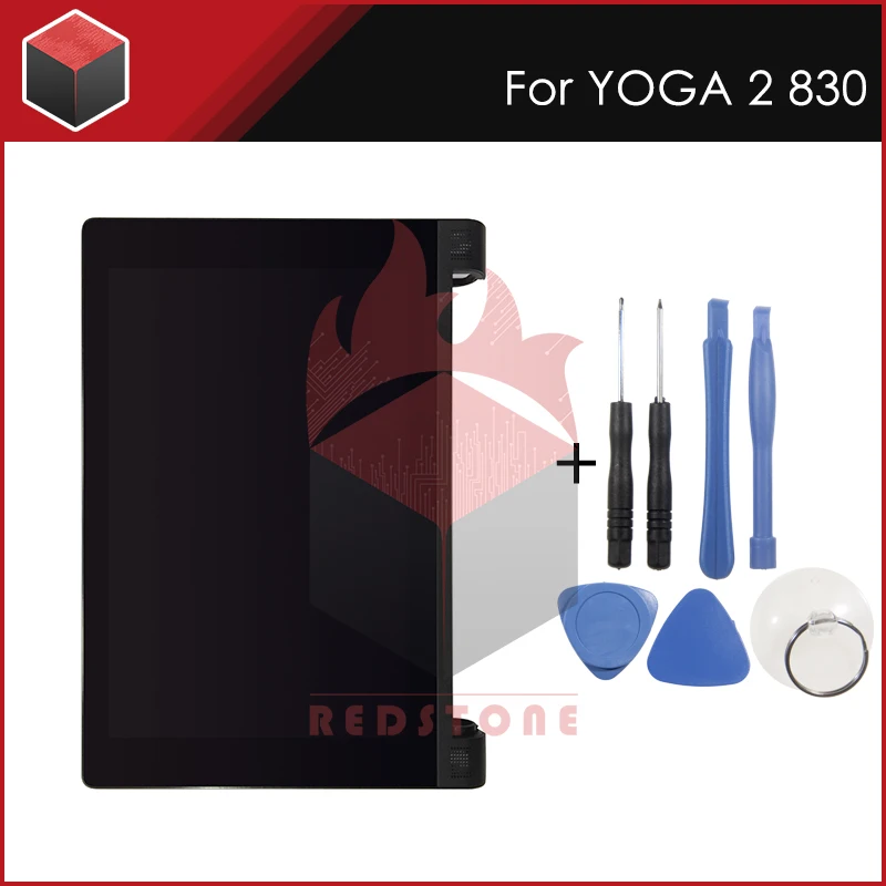 Для lenovo Yoga Tablet 2 830 830F ЖК-дисплей панель монитор модуль сенсорный экран дигитайзер