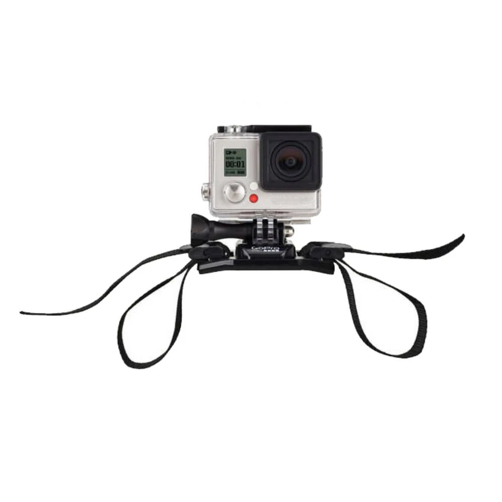 Ремешок на шлем TUYU для Gopro аксессуары крепления велосипедный Hero 4 5 SJCAM Sj4000 Sj5000 SJ7000