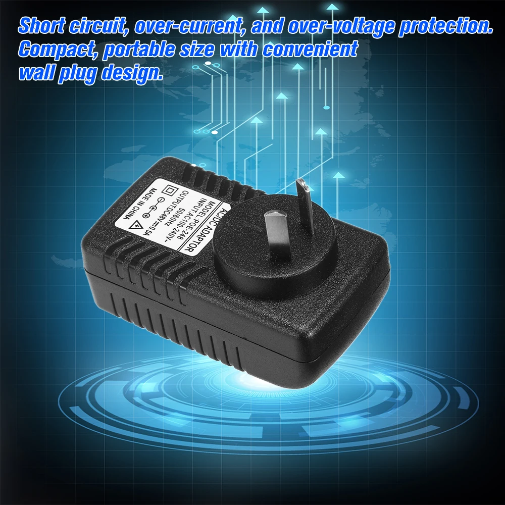 POE инжектор Ethernet блок питания адаптер совместимый W/T IEEE802.3af для ip-камеры IP телефон беспроводной AP 100m передачи